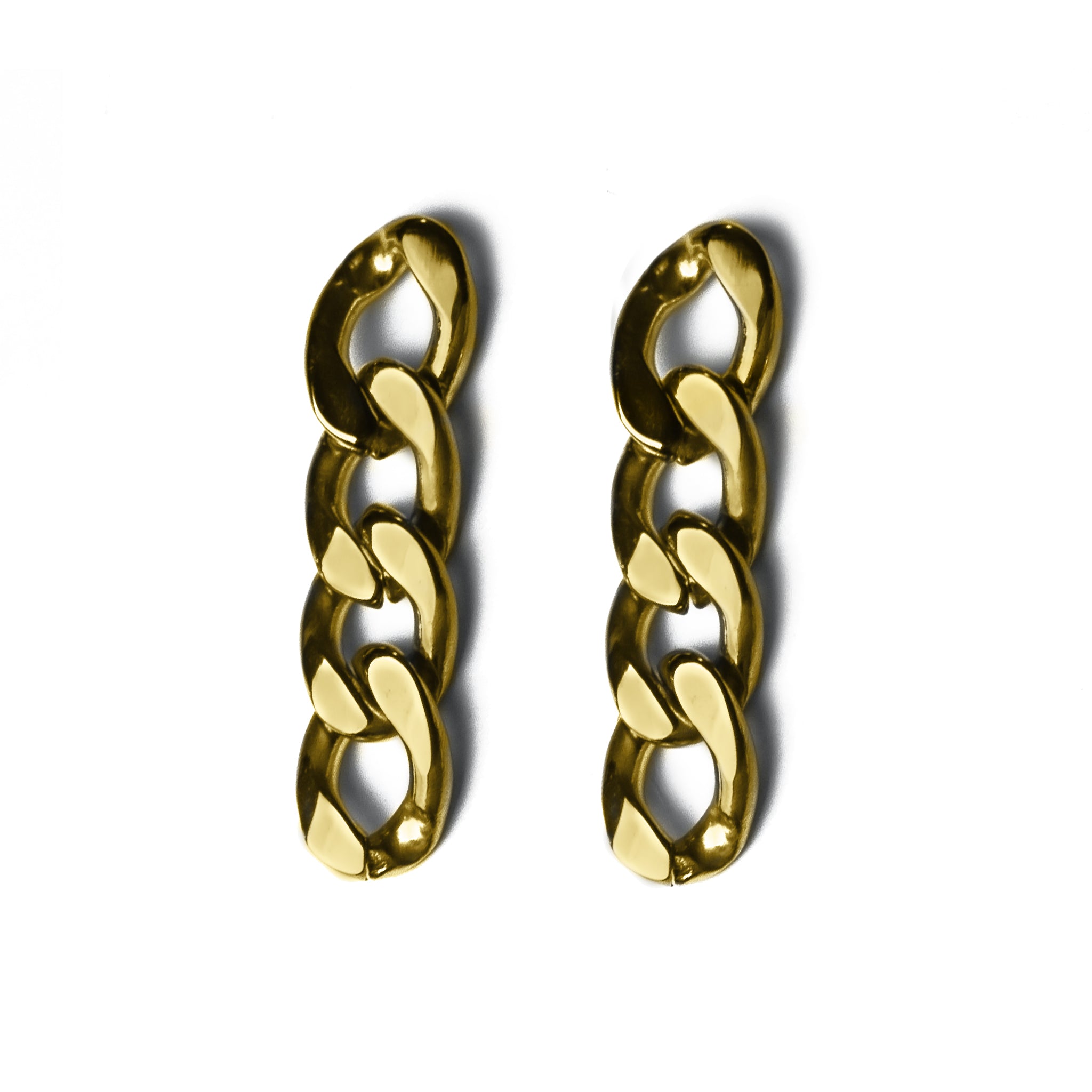Gold Chain link earrings